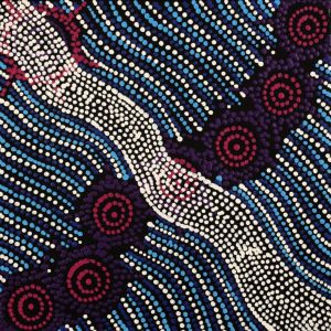 Napaljarri-warnu Jukurrpa (Seven Sisters Dreaming) by Shanna Napanangka Williams