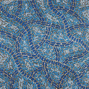 Warlukurlangu Jukurrpa (Fire country Dreaming) by Nathania Nangala Granites