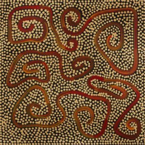 Yarla Jukurrpa (Bush Potato Dreaming) - Yumurrpa by Stephanie Napurrurla Nelson