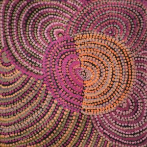 Pikilyi Jukurrpa (Vaughan Springs Dreaming) by Grace Napangardi Butcher