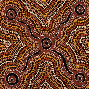 Nguru Yurntumu-wana (Country around Yuendumu) by Patricia Robinson