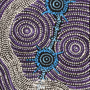 Napaljarri-warnu Jukurrpa (Seven Sisters Dreaming) by Shanna Napanangka Williams