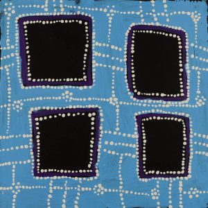 Ngapa Jukurrpa (Water Dreaming)  -  Puyurru by Tasha Nampijinpa Collins