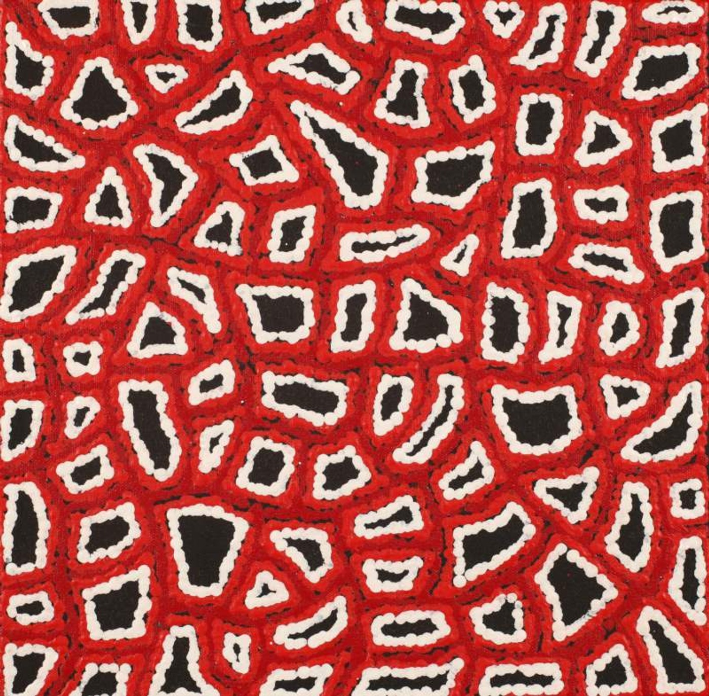 Ngapa Jukurrpa (Water Dreaming) - Puyurru by Delores Nangala Robertson