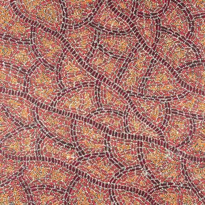 Warlukurlangu Jukurrpa (Fire country Dreaming) by Nathania Nangala Granites
