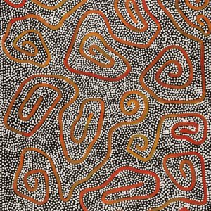 Yarla Jukurrpa (Bush Potato Dreaming) - Yumurrpa by Stephanie Napurrurla Nelson