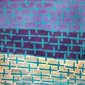 Ngatijirri Jukurrpa (Budgerigar Dreaming) by Lorraine Nungarrayi Granites