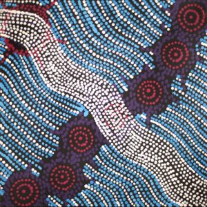 Napaljarri-warnu Jukurrpa (Seven Sisters Dreaming) by Shanna Napanangka Williams