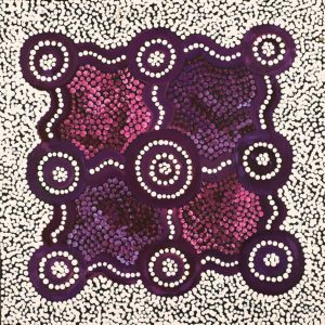 Pamapardu Jukurrpa (Flying Ant Dreaming) - Wapurtali by Bethany Nakamarra Langdon