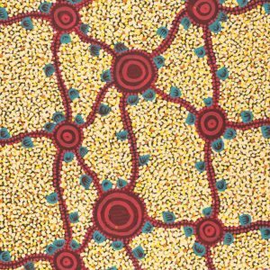 Wardapi Jukurrpa (Goanna Dreaming) - Yarripilangu by Melissa Napangardi Williams