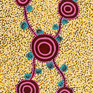 Wardapi Jukurrpa (Goanna Dreaming) - Yarripilangu by Melissa Napangardi Williams