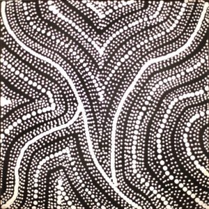 Watiya-warnu Jukurrpa (Seed Dreaming) by Marshall Jangala Robertson