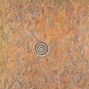 Watiya-warnu Jukurrpa (Seed Dreaming) by Marshall Jangala Robertson