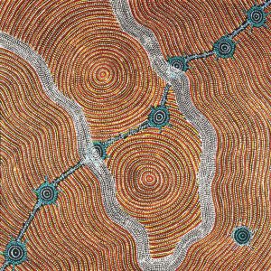 Napaljarri-warnu Jukurrpa (Seven Sisters Dreaming) by Shanna Napanangka Williams