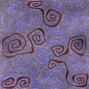 Yarla Jukurrpa (Bush Potato Dreaming) - Yumurrpa by Stephanie Napurrurla Nelson