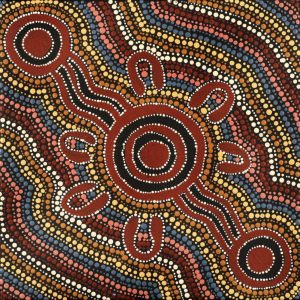 Nguru Yurntumu-wana (Country around Yuendumu) by Patricia Robinson