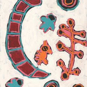 Mina Mina Jukurrpa (Mina Mina Dreaming) by Saraeva Napangardi Marshall