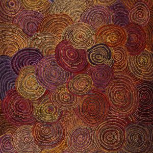 Pikilyi Jukurrpa (Vaughan Springs Dreaming) by Grace Napangardi Butcher