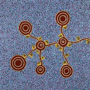 Wardapi Jukurrpa (Goanna Dreaming) - Yarripilangu by Melissa Napangardi Williams