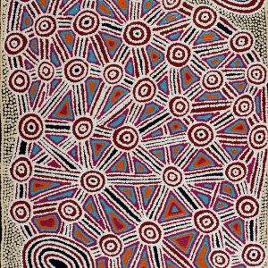 Pikilyi Jukurrpa (Vaughan Springs Dreaming) by Cecily Napanangka Marshall