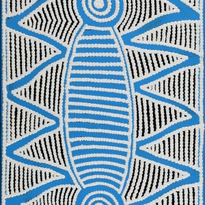 Pikilyi Jukurrpa (Vaughan Springs Dreaming) by Ursula Napangardi Hudson