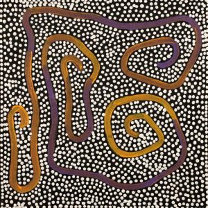 Yarla Jukurrpa (Bush Potato Dreaming) - Yumurrpa by Stephanie Napurrurla Nelson