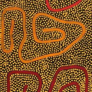 Yarla Jukurrpa (Bush Potato Dreaming) - Yumurrpa by Stephanie Napurrurla Nelson