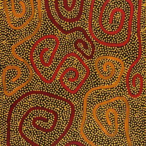 Yarla Jukurrpa (Bush Potato Dreaming) - Yumurrpa by Stephanie Napurrurla Nelson