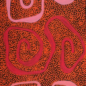 Yarla Jukurrpa (Bush Potato Dreaming) - Yumurrpa by Stephanie Napurrurla Nelson