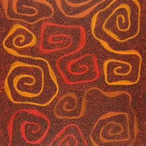 Yarla Jukurrpa (Bush Potato Dreaming) - Yumurrpa by Stephanie Napurrurla Nelson