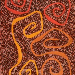 Yarla Jukurrpa (Bush Potato Dreaming) - Yumurrpa by Stephanie Napurrurla Nelson