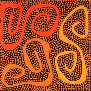 Yarla Jukurrpa (Bush Potato Dreaming) - Yumurrpa by Stephanie Napurrurla Nelson