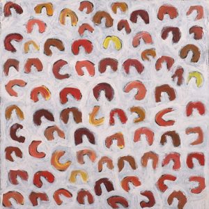 Ngapa Jukurrpa (Water Dreaming)  -  Puyurru by Bess Napanangka Poulson