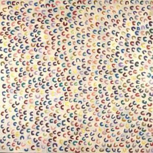 Ngapa Jukurrpa (Water Dreaming) - Puyurru by Bess Napanangka Poulson