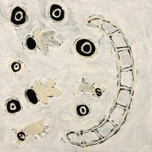 Mina Mina Jukurrpa (Mina Mina Dreaming) by Saraeva Napangardi Marshall