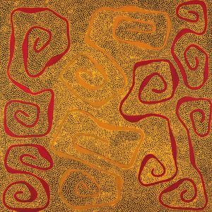 Yarla Jukurrpa (Bush Potato Dreaming) - Yumurrpa by Stephanie Napurrurla Nelson