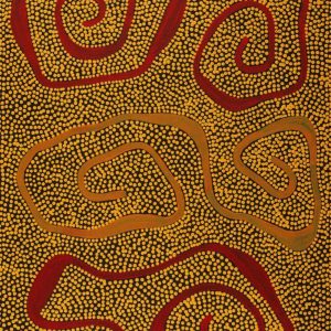 Yarla Jukurrpa (Bush Potato Dreaming) - Yumurrpa by Stephanie Napurrurla Nelson