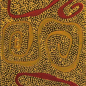 Yarla Jukurrpa (Bush Potato Dreaming) - Yumurrpa by Stephanie Napurrurla Nelson