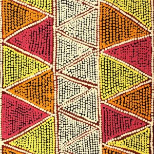 Yawakiyi Jukurrpa (Native Currant Dreaming) by Geraldine Napurrurla Wilson