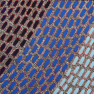 Ngapa Jukurrpa (Water Dreaming)  -  Puyurru by Shekina Nangala Sampson