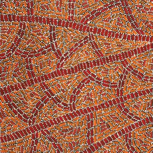 Warlukurlangu Jukurrpa (Fire country Dreaming) by Nathania Nangala Granites