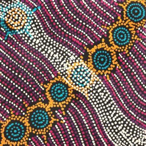 Napaljarri-warnu Jukurrpa (Seven Sisters Dreaming) by Shanna Napanangka Williams