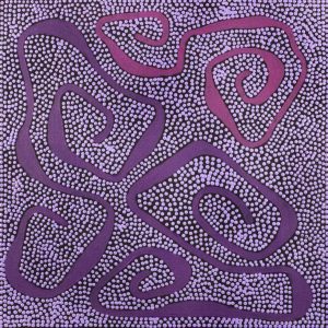 Yarla Jukurrpa (Bush Potato Dreaming) - Yumurrpa by Stephanie Napurrurla Nelson