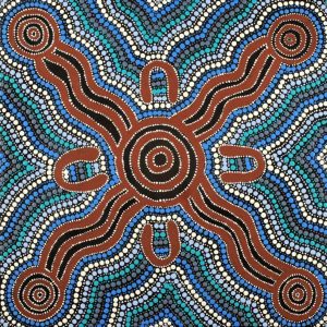 Nguru Yurntumu-wana (Country around Yuendumu) by Patricia Robinson
