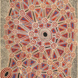 Pikilyi Jukurrpa (Vaughan Springs Dreaming) by Cecily Napanangka Marshall