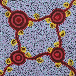 Wardapi Jukurrpa (Goanna Dreaming) - Yarripilangu by Melissa Napangardi Williams