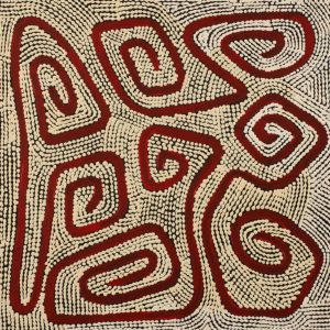 Yarla Jukurrpa (Bush Potato Dreaming) - Yumurrpa by Stephanie Napurrurla Nelson