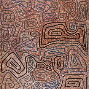 Yarla Jukurrpa (Bush Potato Dreaming) - Yumurrpa by Stephanie Napurrurla Nelson