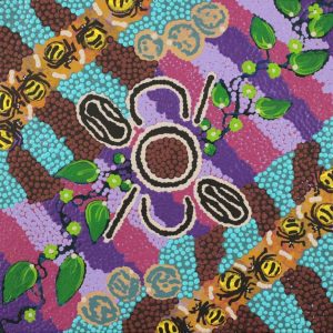 Warna Jukurrpa (Snake Dreaming) by Teresa Napurrurla Wilson