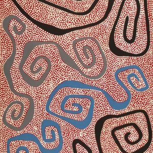 Yarla Jukurrpa (Bush Potato Dreaming) - Yumurrpa by Stephanie Napurrurla Nelson